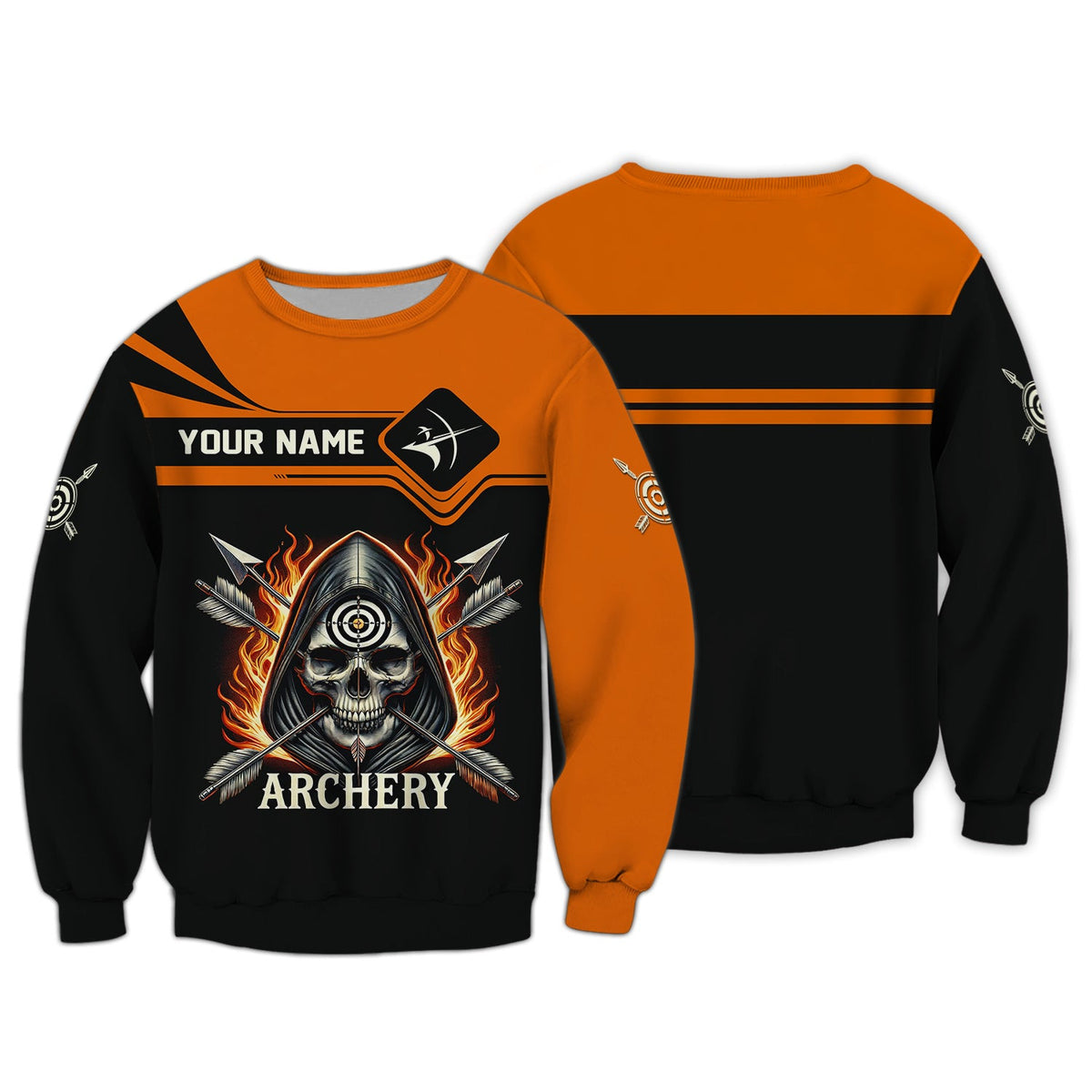 Custom Archer T Shirt, Archery Polo Shirt, Gift for Archers, Gift For Sport Fan