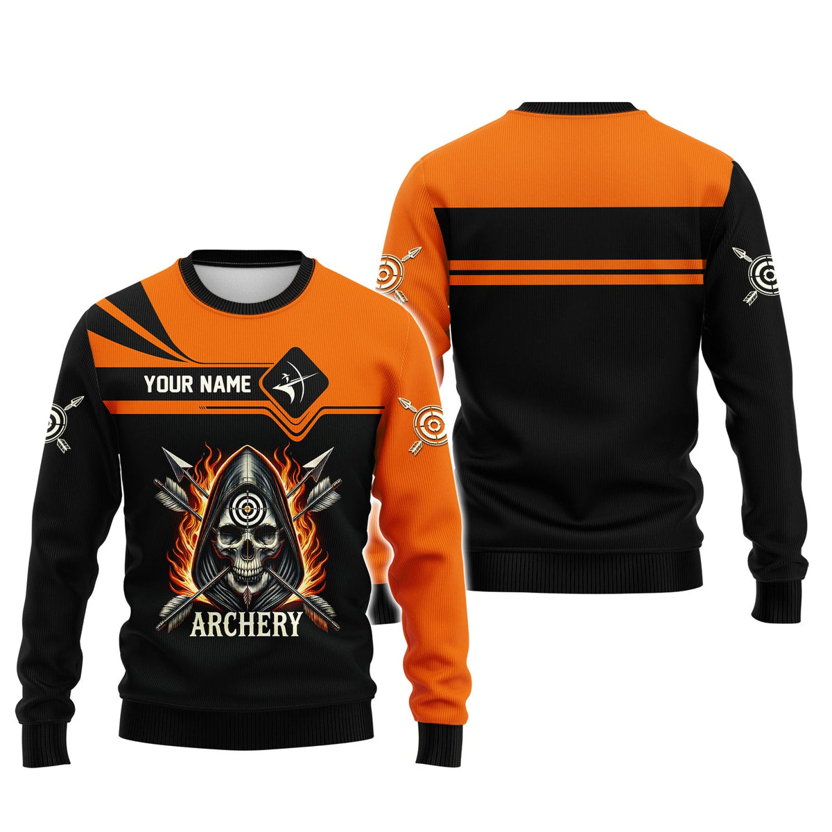 Custom Archer T Shirt, Archery Polo Shirt, Gift for Archers, Gift For Sport Fan