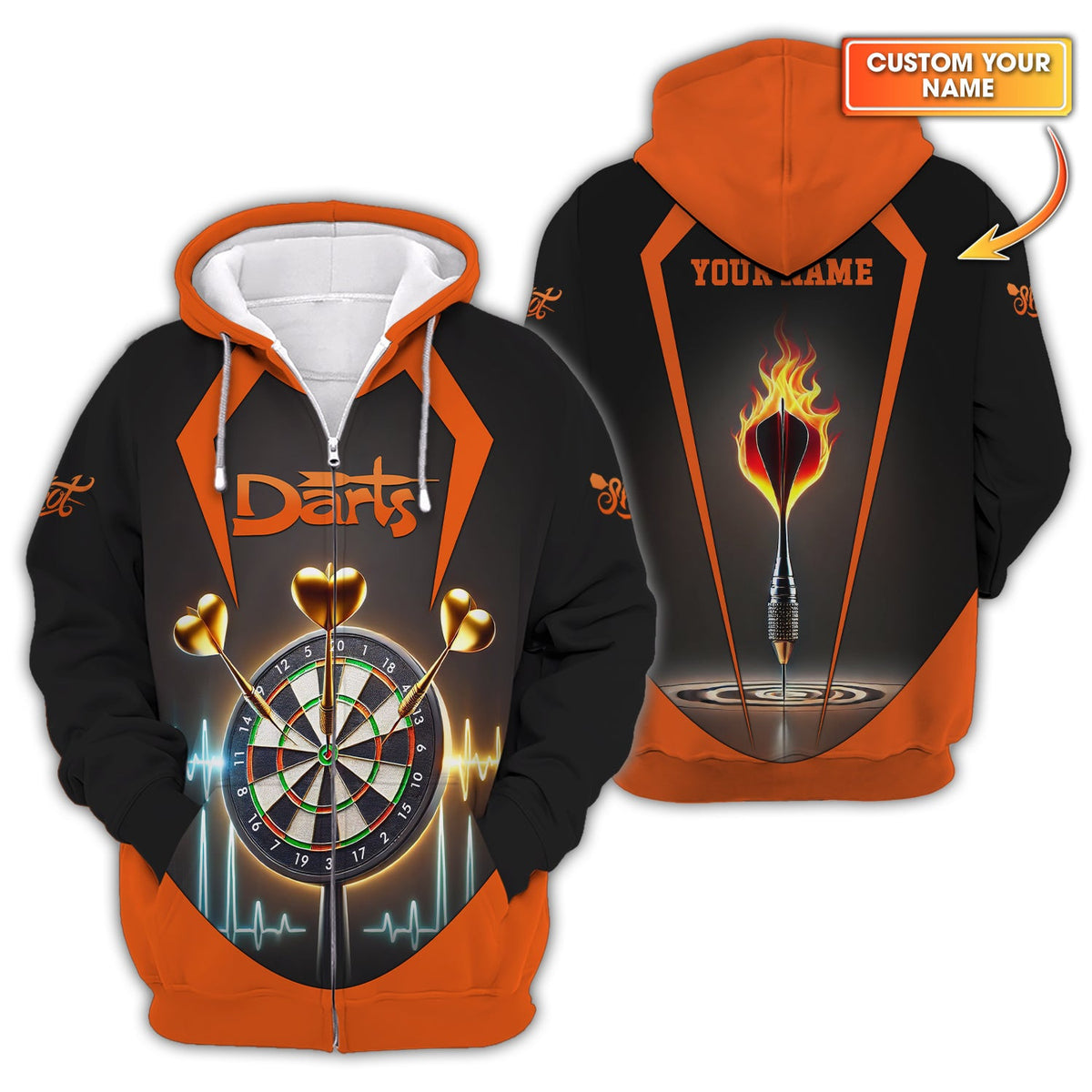 Custom Darts T-Shirts, Polo Shirt, Dart Team Shirts, Gift For Darts Lovers