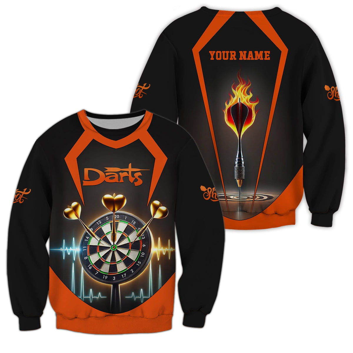 Custom Darts T-Shirts, Polo Shirt, Dart Team Shirts, Gift For Darts Lovers