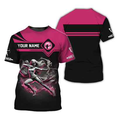 Custom Archer T-Shirt, Archer Polo Shirts, Unisex Shirt, Gift for Archers, Gift For Sport Fan