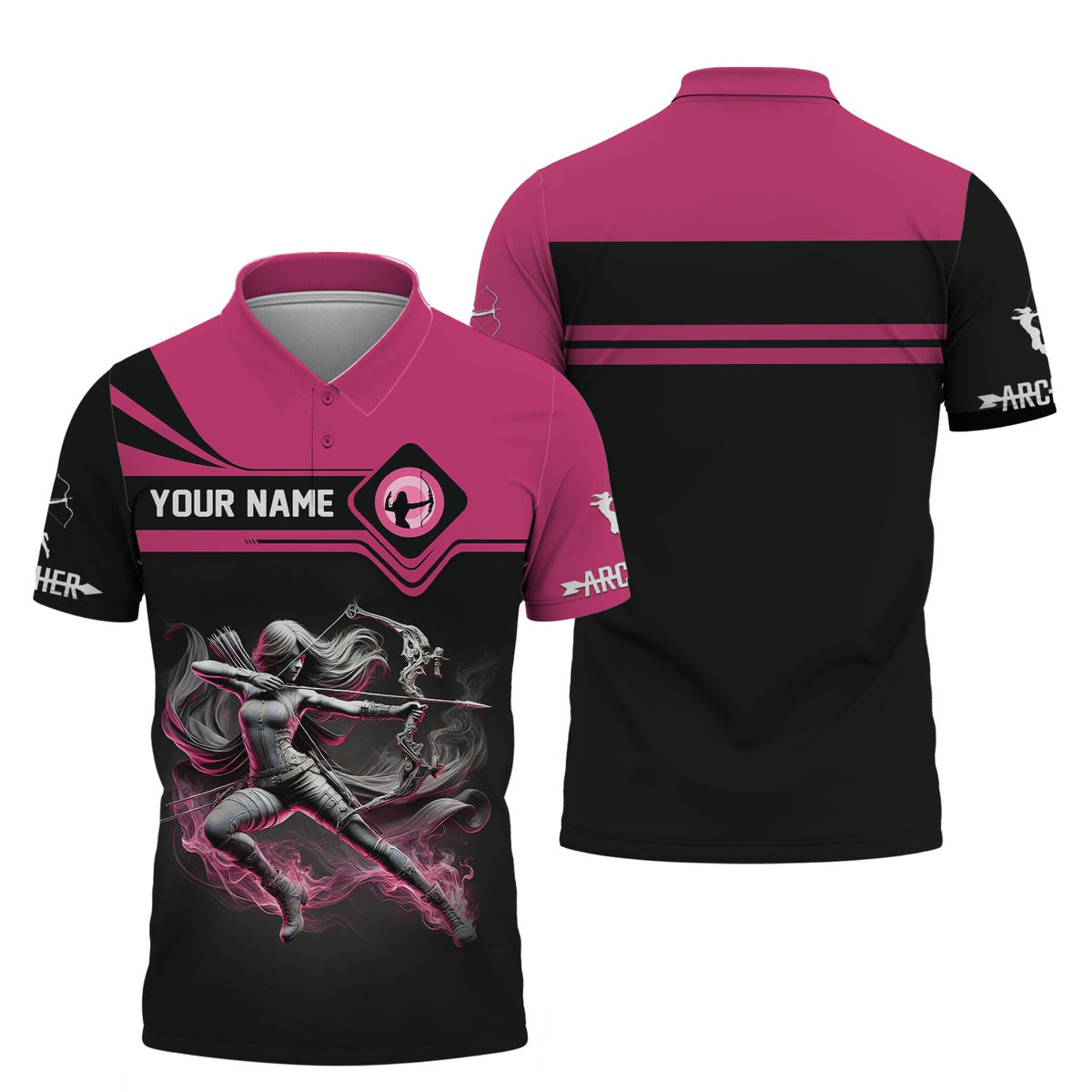 Custom Archer T-Shirt, Archer Polo Shirts, Unisex Shirt, Gift for Archers, Gift For Sport Fan