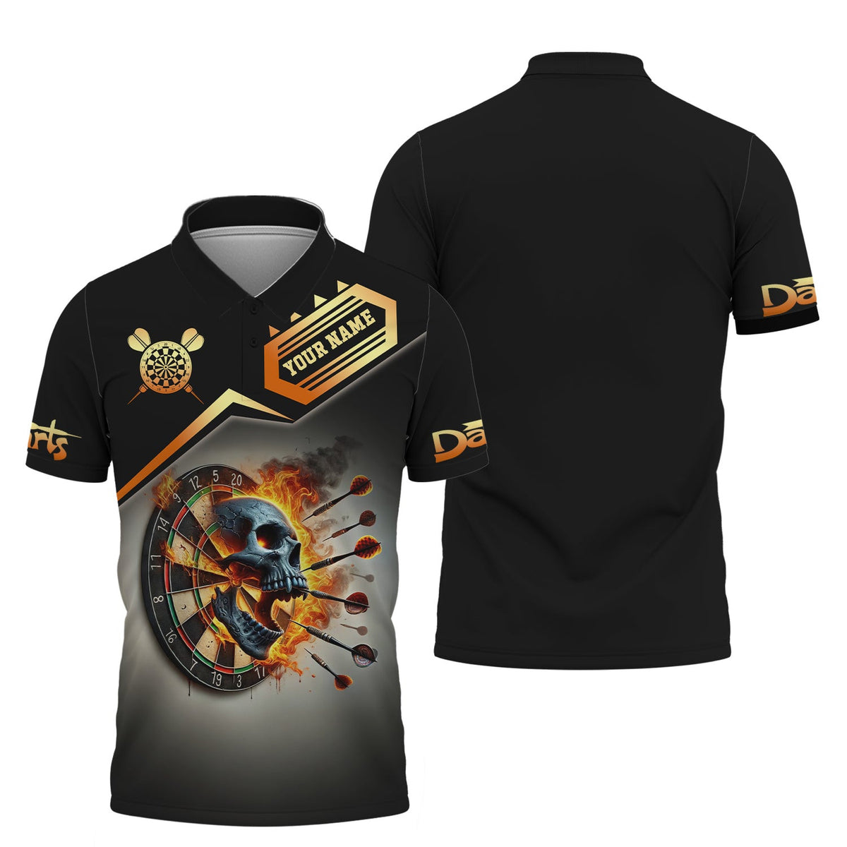 Custom Darts T-Shirts, Polo Shirt, Dart Team Shirts, Gift For Darts Lovers