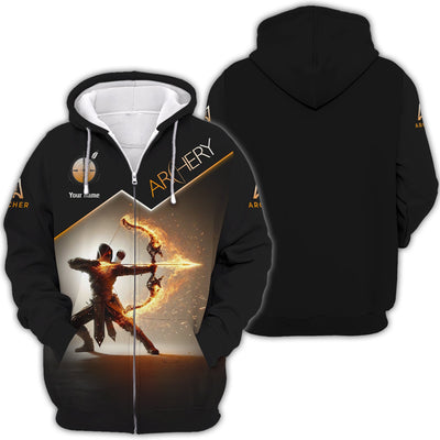 Custom Archery Shirt, Archery Polo Shirts, Unisex Shirt, Lightweight Sportswear, Gift for Archers