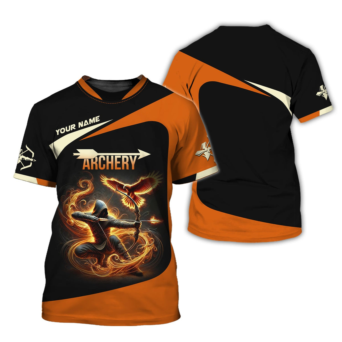 Custom Archery Shirt, Archery Polo Shirts, Unisex Shirt, Lightweight Sportswear, Gift for Archers