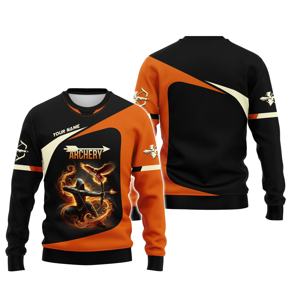 Custom Archery Shirt, Archery Polo Shirts, Unisex Shirt, Lightweight Sportswear, Gift for Archers