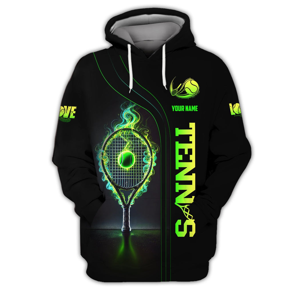 Custom Name Tennis Shirts, Sweatshirt Tennis, Tennis Jersey, Unisex Shirt, Gift for Tennis Players