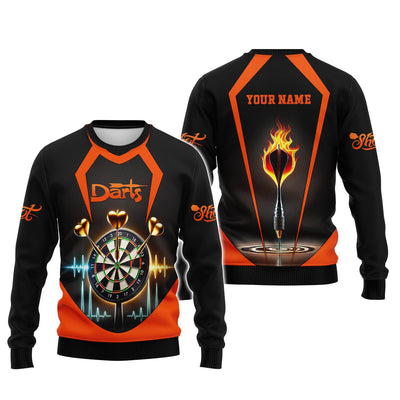 Custom Darts Zipper Hoodie, Polo Shirt, Dart Team Shirts, Gift For Darts Lovers