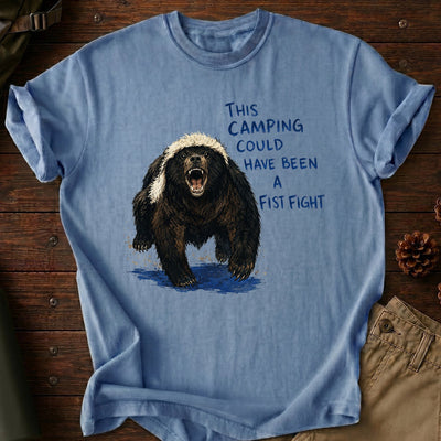 Camping Fist Fight T-Shirt