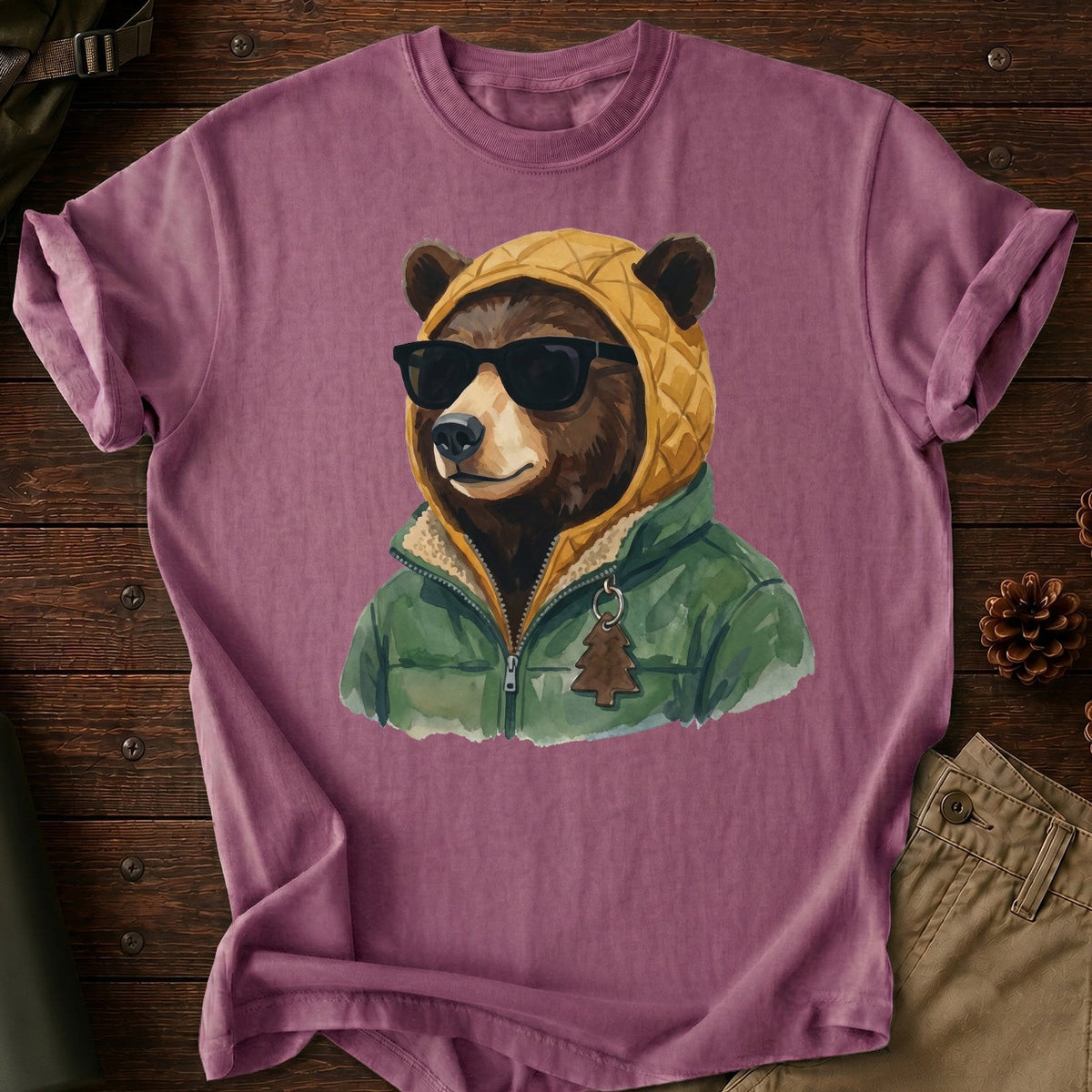 Bear Wear Sunglasses T-Shirt