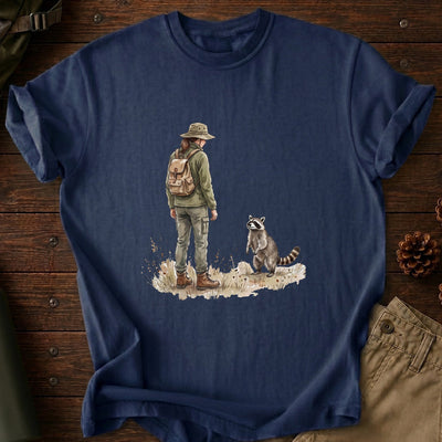 Camper And Racoon T-Shirt