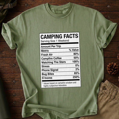 Camping Facts T-Shirt
