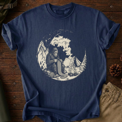 Bigfoot’s Midnight Knitting T-Shirt