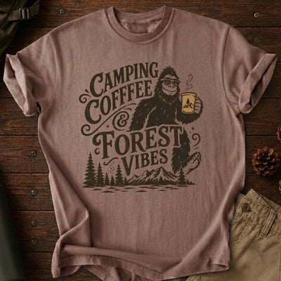Camping Coffee T-Shirt