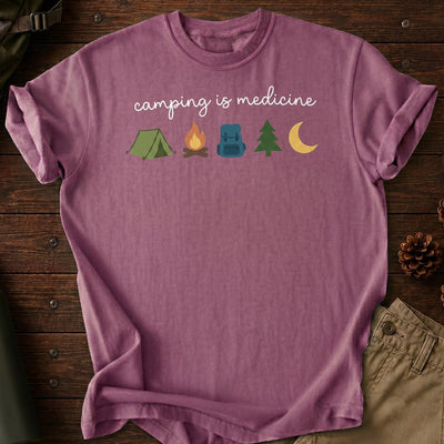 Camping Is Medicine T-Shirt