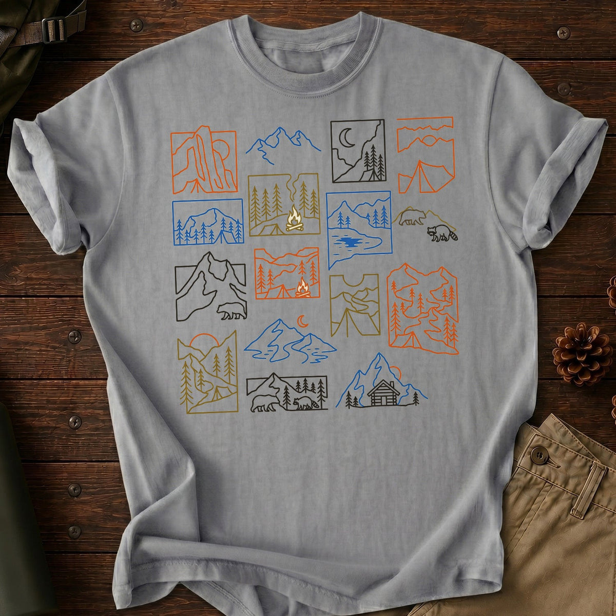 Campsite Screens T-Shirt