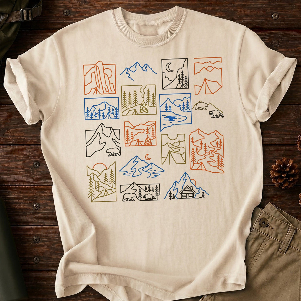 Campsite Screens T-Shirt