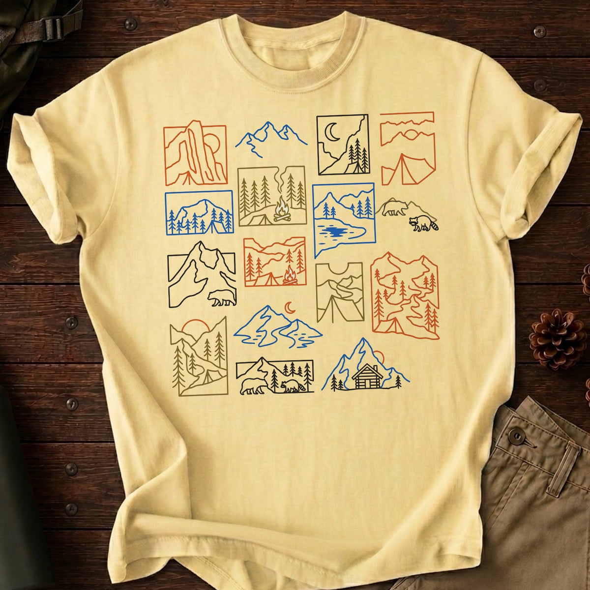 Campsite Screens T-Shirt