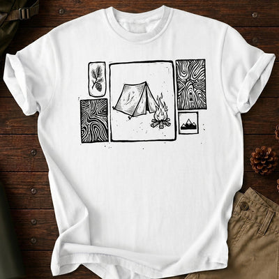 Tent Camping T-Shirt