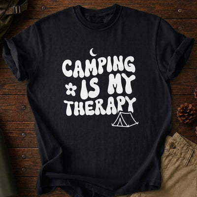 Camping Is My Therapy T-Shirt