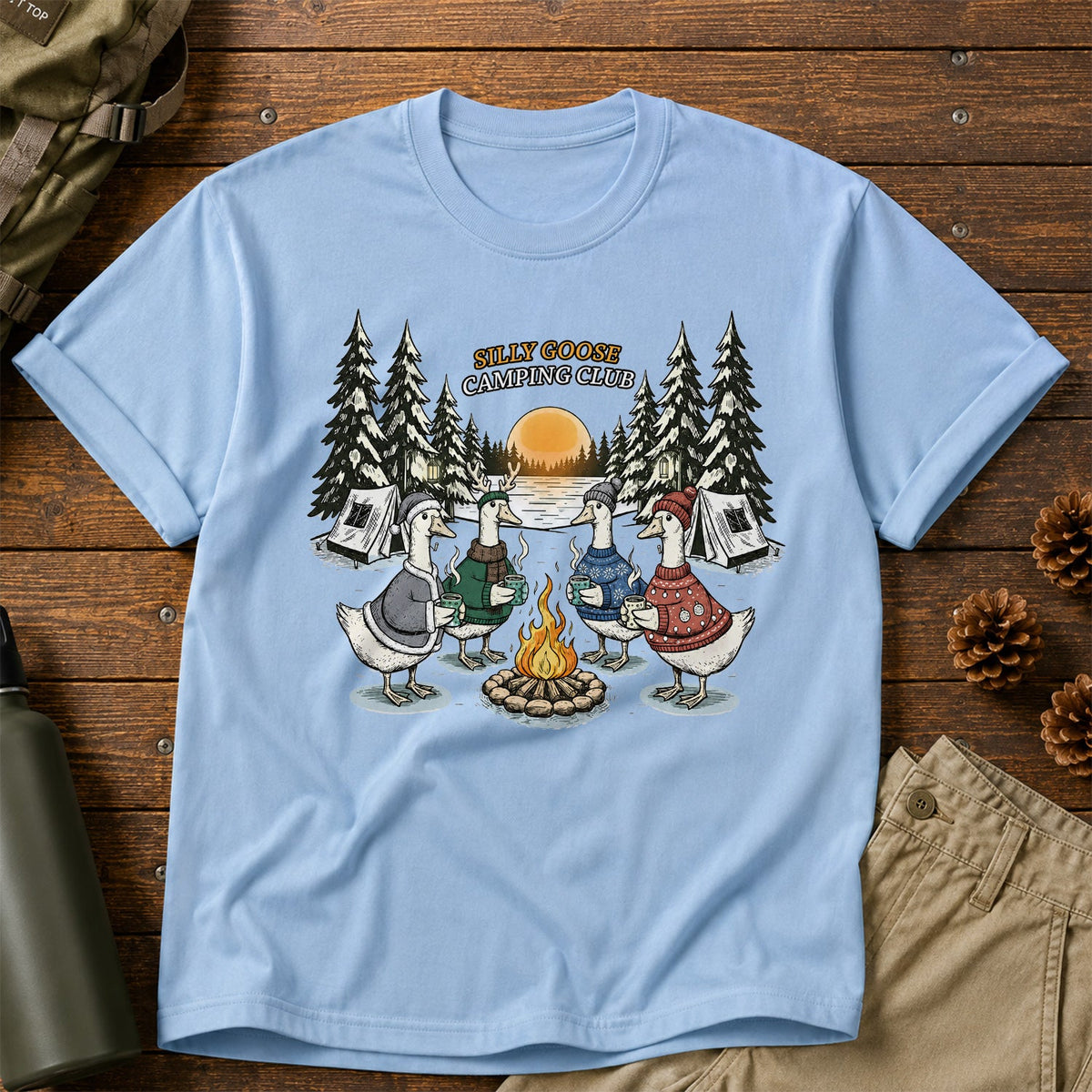 Silly Goose Camping Club T-Shirt
