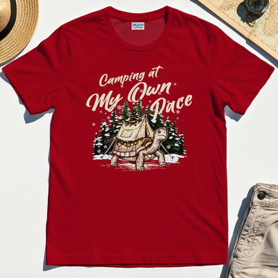 Camping at My Own Pace Turtle T-Shirt