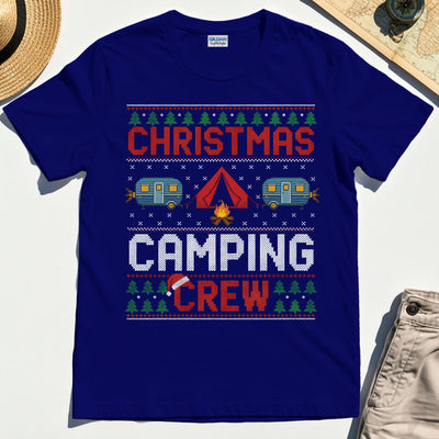 Camping Crew For Christmas T-Shirt