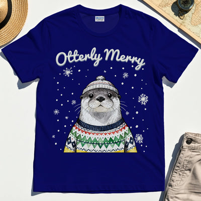 Otterly Merry Christmas T-Shirt