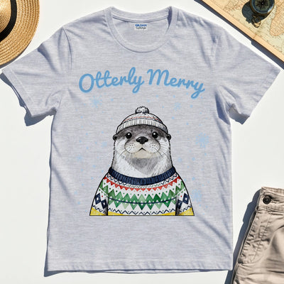 Otterly Merry Christmas T-Shirt