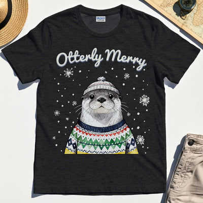 Otterly Merry Christmas T-Shirt