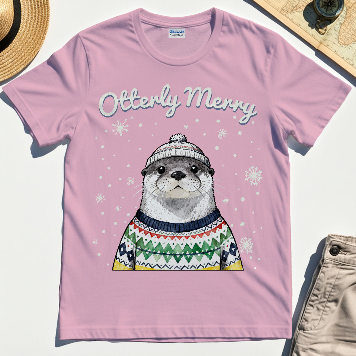 Otterly Merry Christmas T-Shirt
