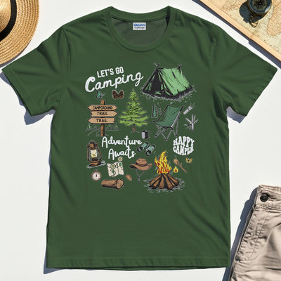 Let’s Go Camping Adventure T-Shirt