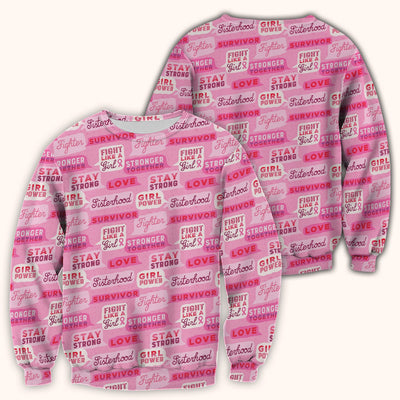Pink Ribbon Quotes Scrub Top, Comfortable Scrubs for Nurses
