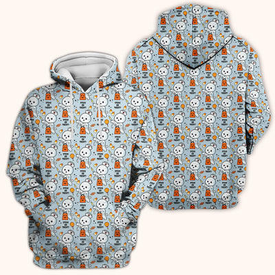 Funny Halloween Stick Or Treat Mummy Nurse Scrub Top, Comfortable Scrubs for Nurses