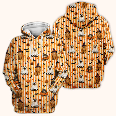 Halloween Cat Print Scrub Top, Comfortable Scrubs for Nurses