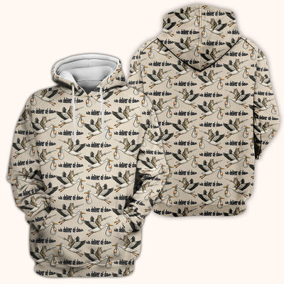 Funny Stork Cat Delivery Pattern Scrub Top, Comfortable Scrubs for Nurses