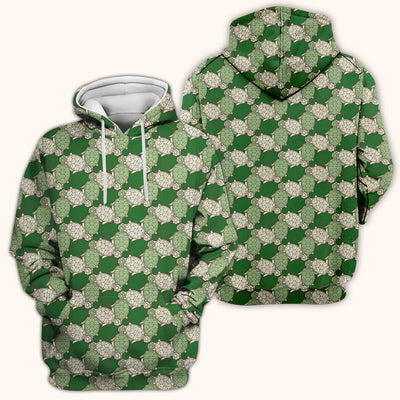 Green Sea Turtle Shell Pattern Scrub Top, Comfortable Scrubs for Nurses