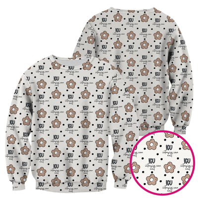 Cute ICU Nurse Flower Polka Dot Pattern Scrub Top, Comfortable Scrubs for Nurses
