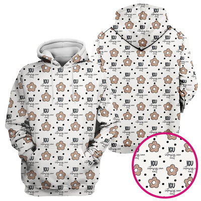 Cute ICU Nurse Flower Polka Dot Pattern Scrub Top, Comfortable Scrubs for Nurses