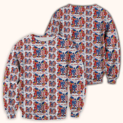 Patriotic America Floral Fireworks Pattern Scrub Top, Comfortable Scrubs for Nurses