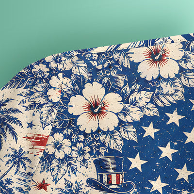 America 250 Eagle Liberty Pattern Scrub Top, Comfortable Scrubs for Nurses