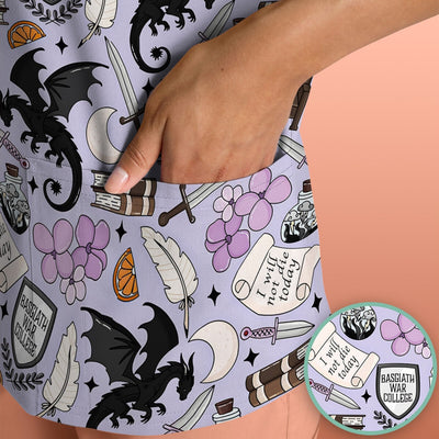 Spooky Gothic Fantasy Dragon Pattern Scrub Top, Comfortable Scrubs for Nurses