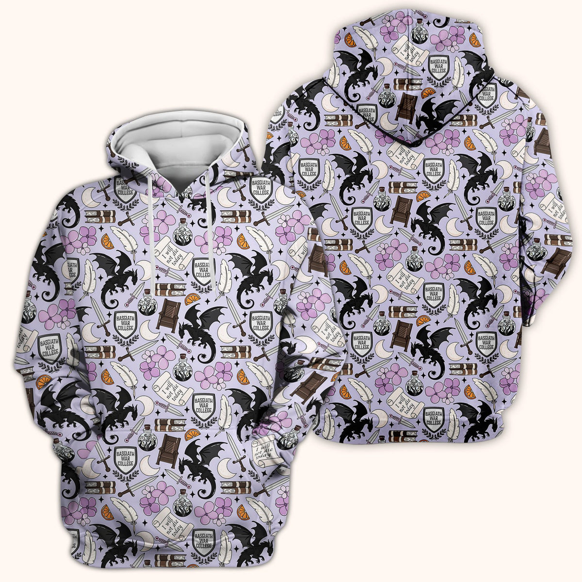 Spooky Gothic Fantasy Dragon Pattern Scrub Top, Comfortable Scrubs for Nurses