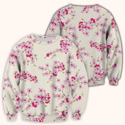 Elegant Cherry Blossom Floral Pattern Srubs, Comfortable Scrubs for Nurses