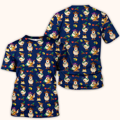 Funny Mardi Gras Rooster Cowboy Print Scrub Top, Comfortable Scrubs for Nurses