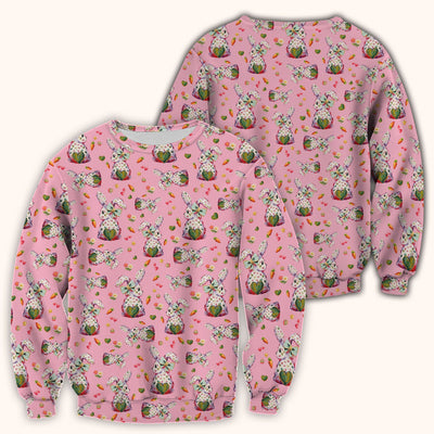 Cute Pastel Bunny Easter Pattern Scrub Top, Comfortable Scrubs for Nurses