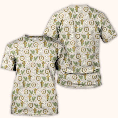 Faith Lamb Cross Pattern Scrub Top, Comfortable Scrubs for Nurses