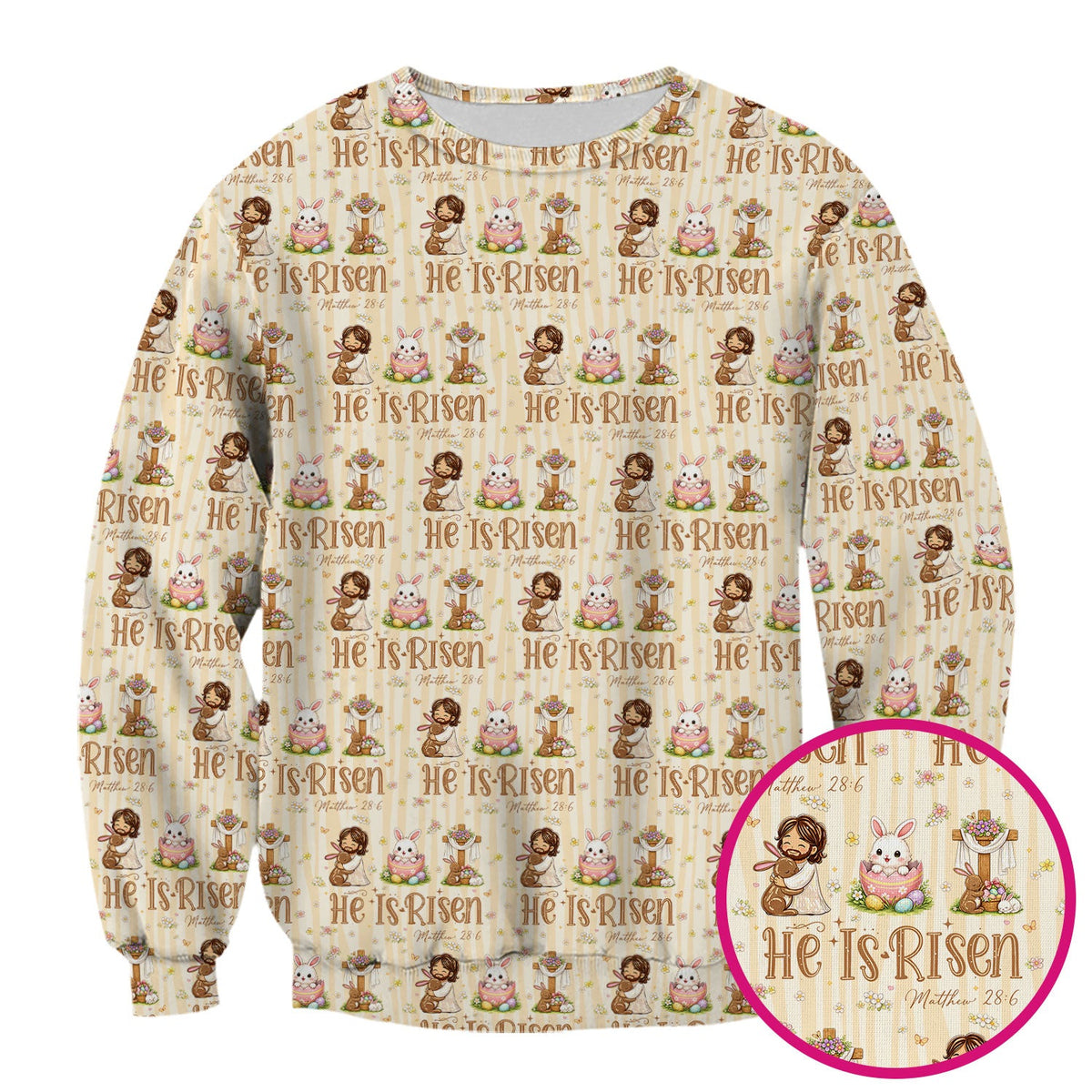 He Is Risen Jesus Easter Print Scrubs Nurses, Comfortable Scrubs for Nurses