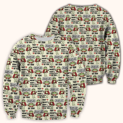 Funny Frog Nurse Quote Medical Pattern Scrub Top, Breathable Fabrics Nursing Uniform