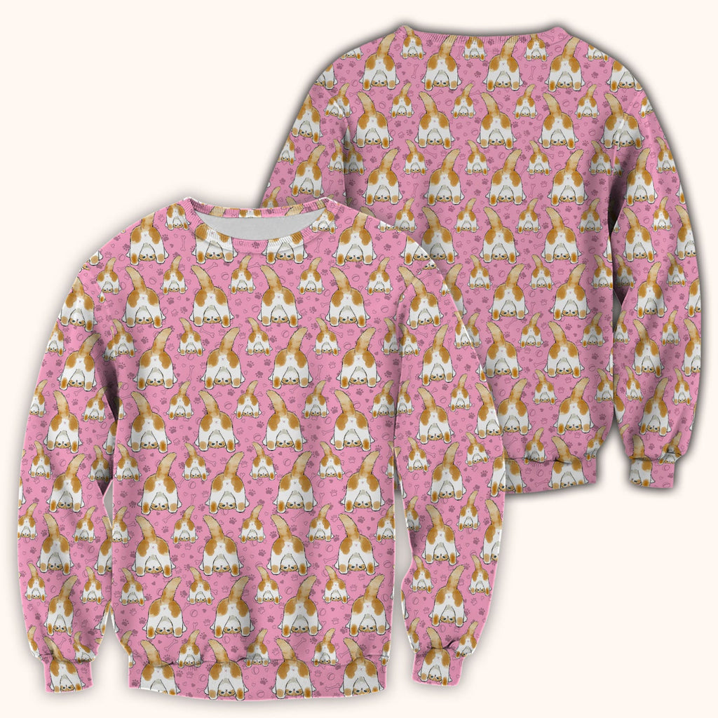 Cute Cat Butt Nurse Scrub Top, Cat Pattern Medical Shirt For Pet Lover, Breathable Fabrics Nursing Uniform